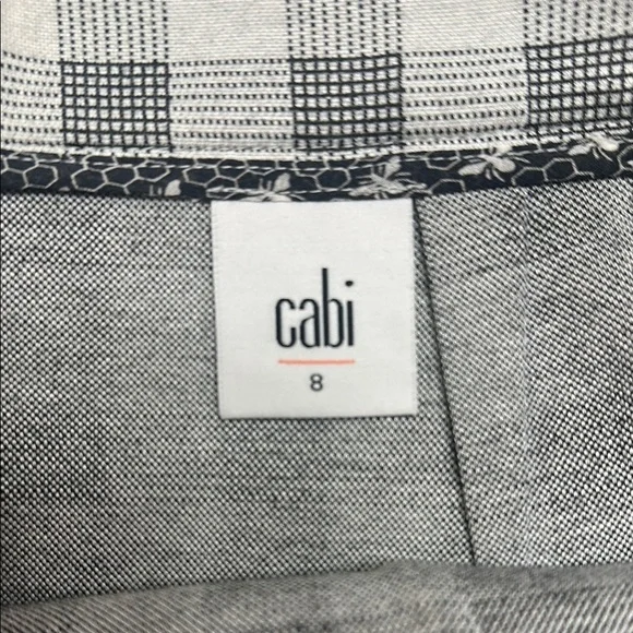 Cabi Gray Plaid Skirt - Picture 3 of 3